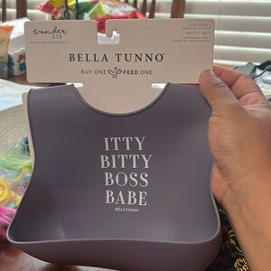 Bella Tunno bib! Itty Bitty Boss Babe